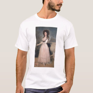 T-shirt Dame Tadea AR de Francisco Jose de Goya y