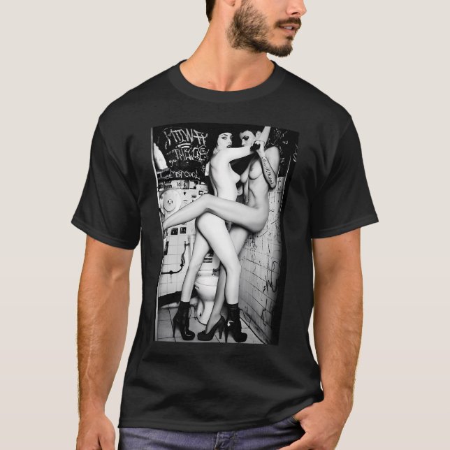 T-shirt Dame Vintage BW (Devant)