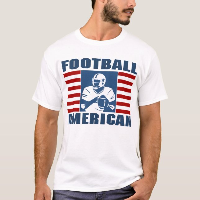 T-shirt d'Américain du football (Devant)
