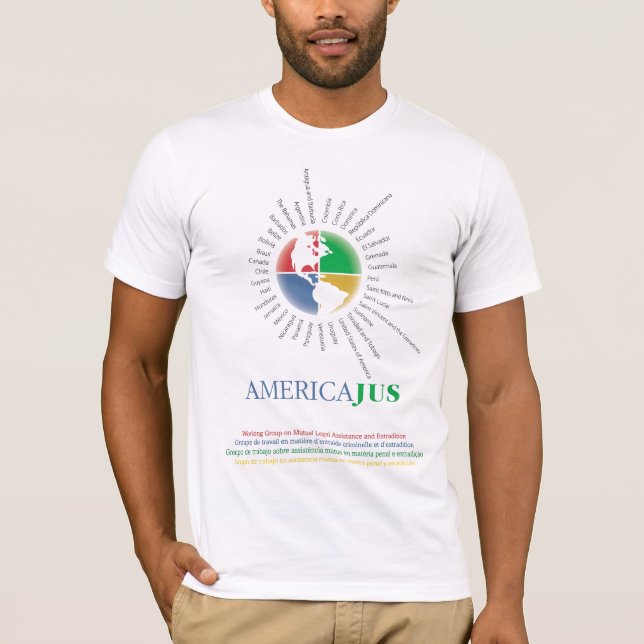 T-shirt d'AmericaJus (Devant)