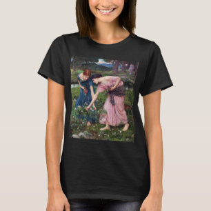 T-shirt Dames à cueillir des Roses, John William Waterhous