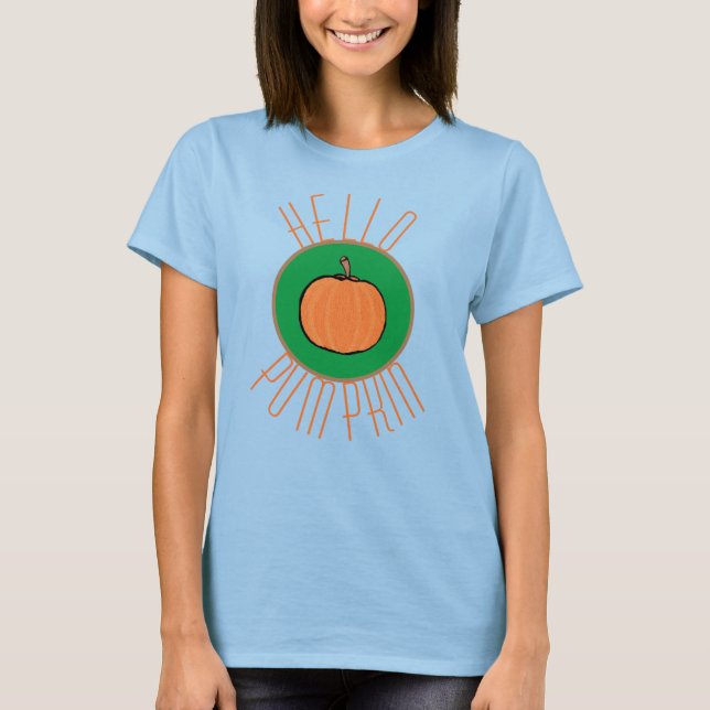 T-shirt dames automne/Halloween (Devant)