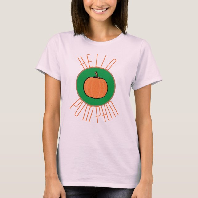 T-shirt dames automne/Halloween (Devant)