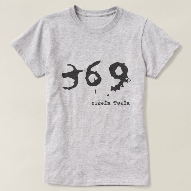 T-shirt dames aux 369 messages (Design devant)