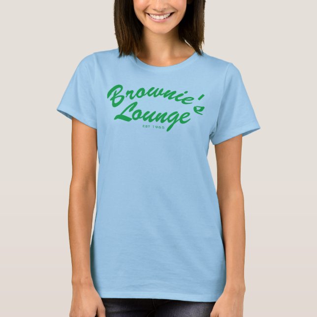 T-shirt dames Brownie's Lounge 2017 (Devant)