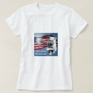 T-shirt Dames de chat pour Kamala