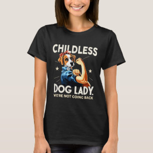 T-shirt Dames de Chiens Nous ne retournerons pas Amoureux
