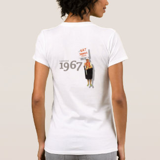 T-shirt Dames de la pizza de Johnny