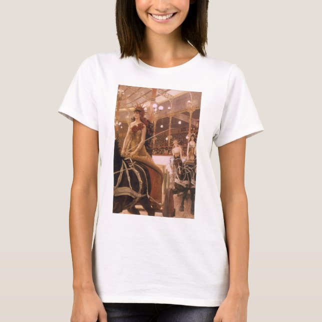 T-shirt Dames des Voitures (alias Cirque) de James Tissot (Devant)