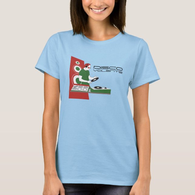 T-shirt Dames Disco Volante (Devant)