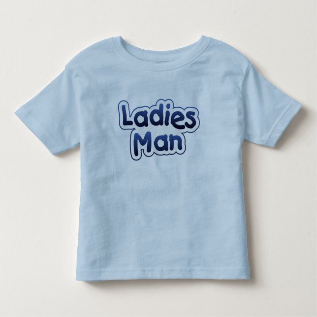 T-Shirt Dames Man Toddler (Devant)