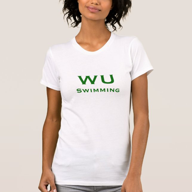 T-shirt Dames Merch de Whitman U (Devant)