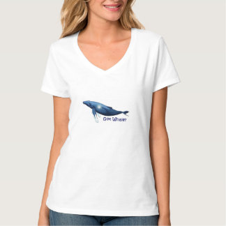 T-shirt Dames obtenues de baleine tee - shirt nano avec le