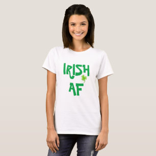 T-shirt Dames Shamrocks de la Saint Patrick