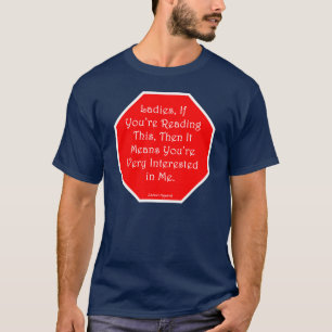 T-shirt Dames, si vous " au sujet de la lecture ceci