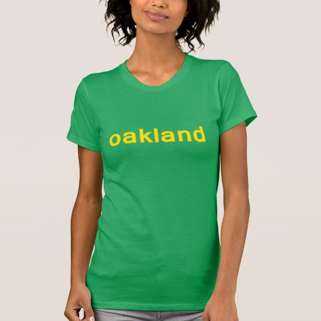 T-shirt Dames t d'Oakland la Californie (Devant)