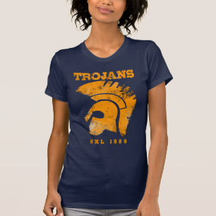 T-shirt Dames V profond Trojan