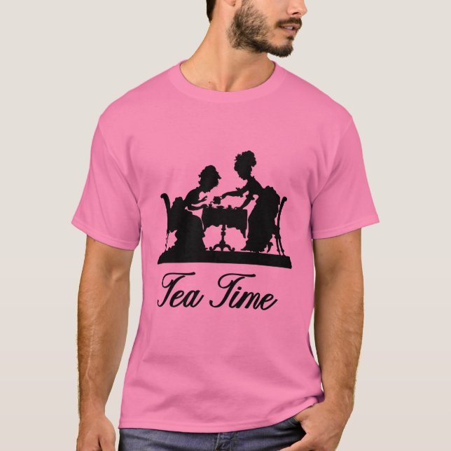 T-shirt Dames victoriennes du Tea Time (Devant)