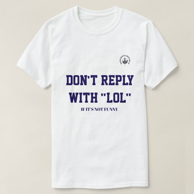 T-Shirt Damicratique (Design devant)