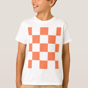 T-shirt Damier de pêche