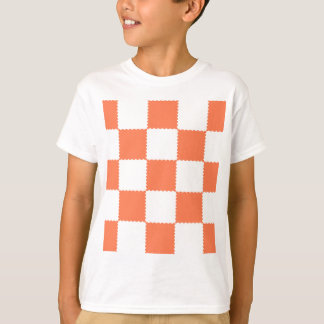 T-shirt Damier de pêche