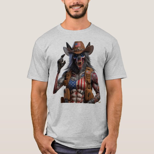 T-shirt Damned Doggie NFT Tee par FocuSln (Devant)