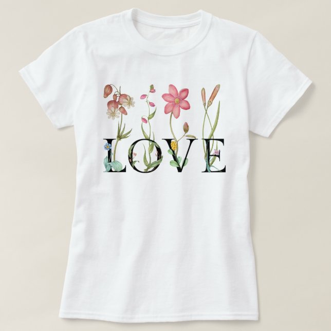 T-shirt d'amour (Design devant)