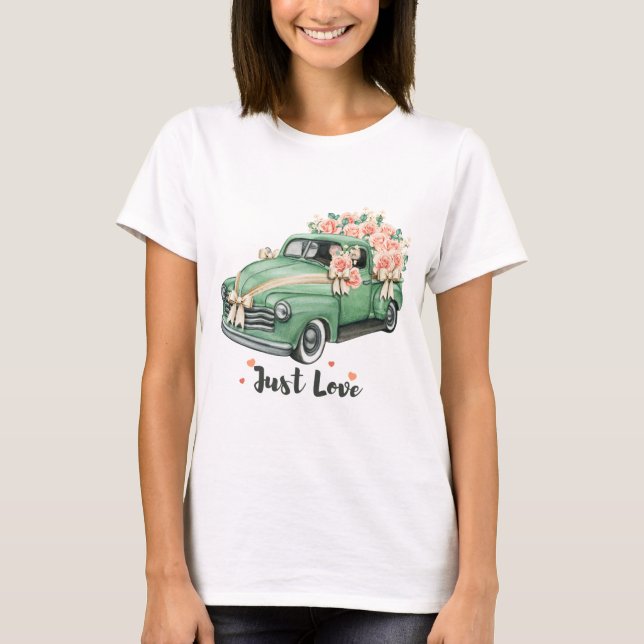 T-shirt d'amour (Devant)