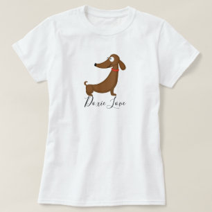 T-shirt d'amour Dachshund (Doxie)