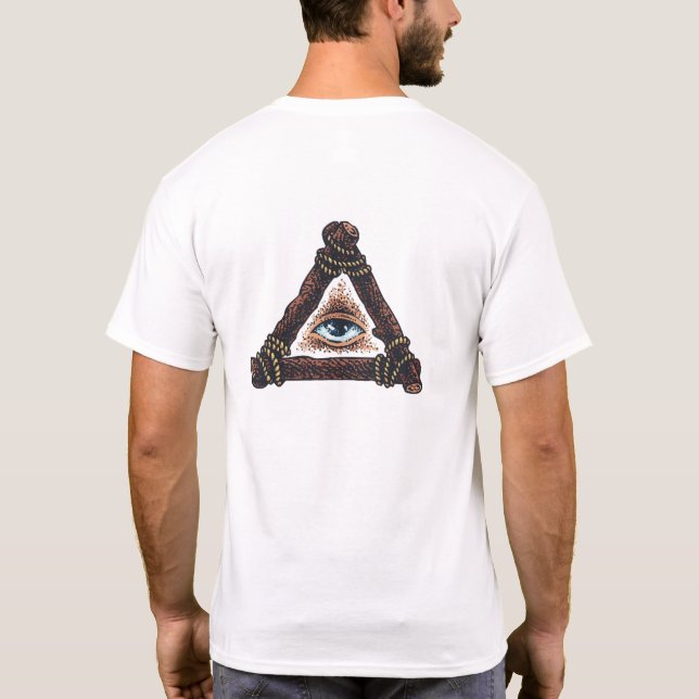 T-shirt d'amour de base pour hommes (Dos)