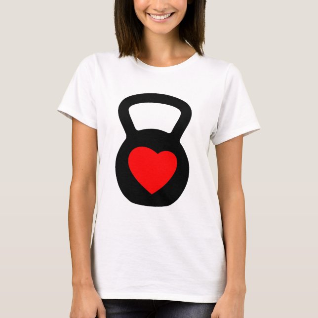 T-SHIRT D'AMOUR DE KETTLE-BELL (Devant)