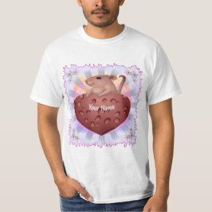 T-shirt d'amour de la souris