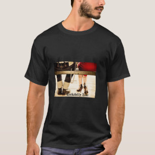 T-shirt d'amour du rockabilly des hommes