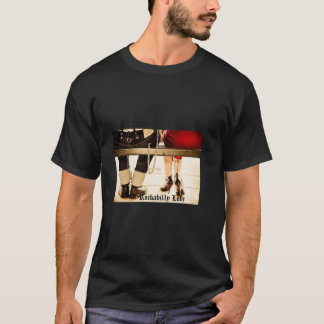 T-shirt d'amour du rockabilly des hommes