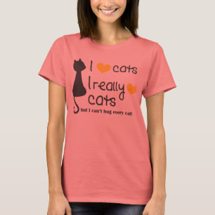 T-shirt d'amoureux de les chats de Debbie