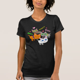 T-shirt d'amoureux des chats