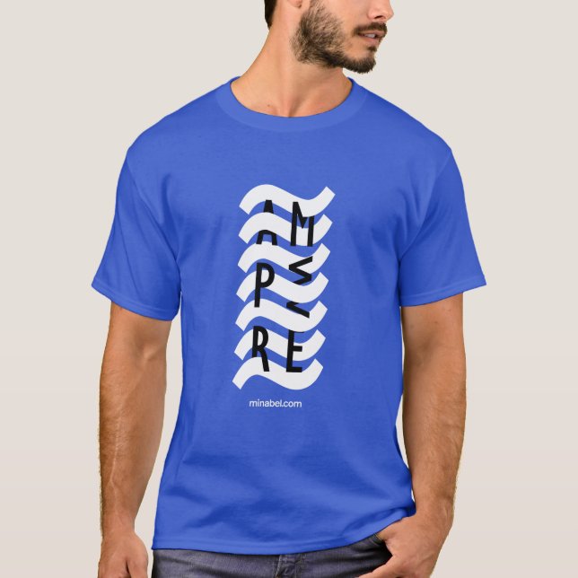T-shirt d'ampère de Minabel (Devant)