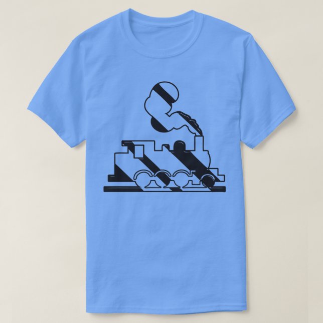 T-shirt dampflok train jouet (Design devant)