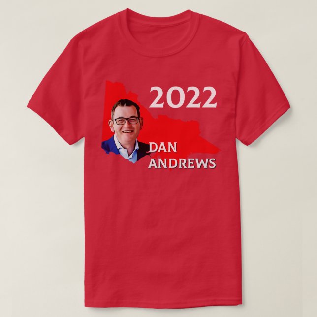 T-shirt Dan Andrews 2022 (Design devant)