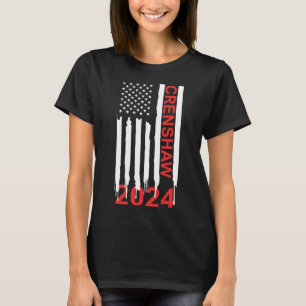 T-shirt Dan Crenshaw 2024 Élection Présidentielle Drapeau