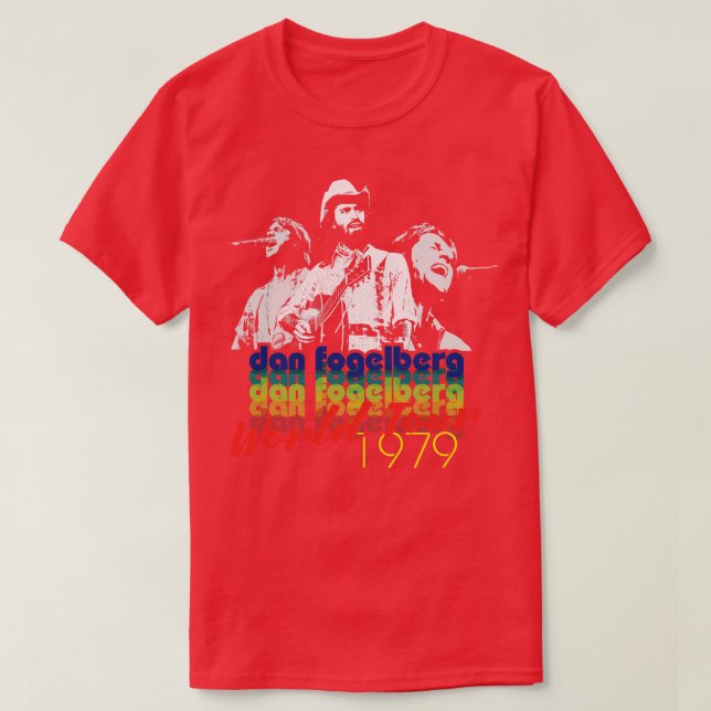 T-shirt Dan Fogelberg World Tour 1979 (Design devant)