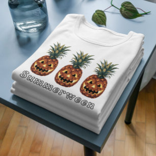 T-shirt d'ananas d'été d'été d'été