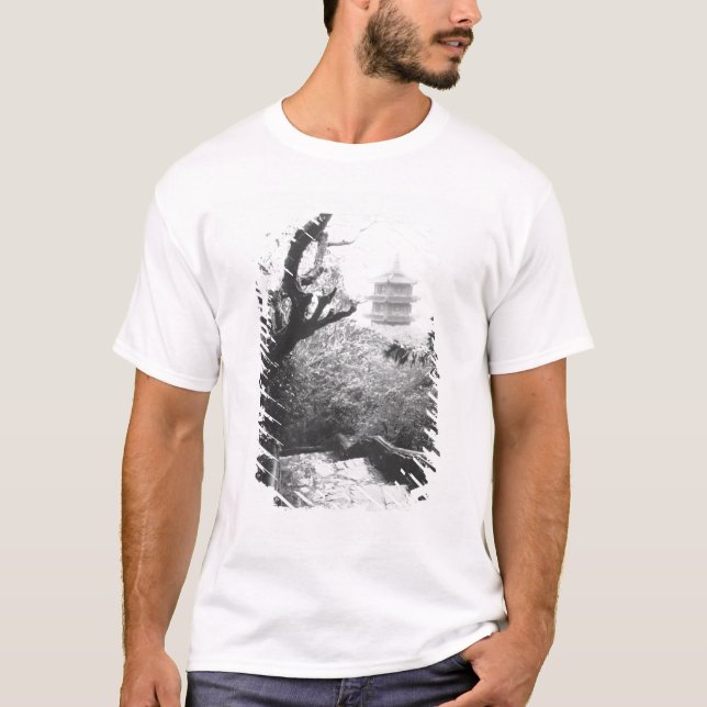 T-shirt Danang Vietnam, vue du temple Marble Mountain (Devant)