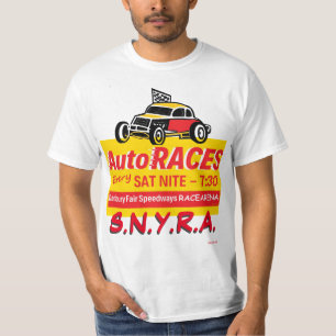 T-shirt Danbury Fair Racearena Auto Races 2SidewCoupeSNYRA