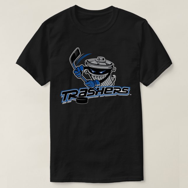 T-shirt Danbury Trashers Ice Hockey Vintage (Design devant)