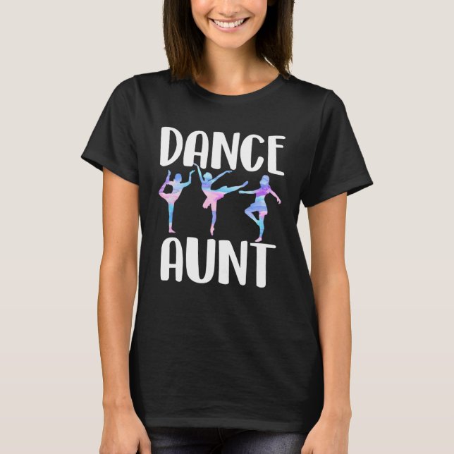 T-shirt Dance aunt cute dancers aunt niece ballet tap danc (Devant)
