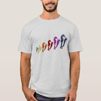 T-shirt Dance of the Seahorses Pop art 1