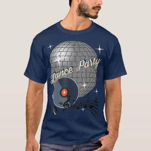 T-shirt Dance Party DJ Rave Disco Fashion Hipster