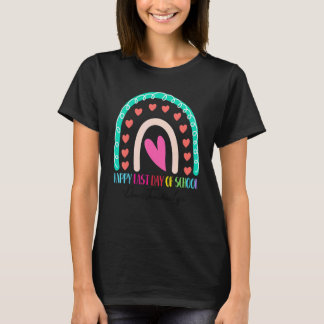 T-shirt Dance Teacher Happy Last Day School Rainbow