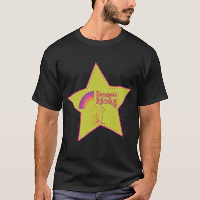 T-shirt dancealong_5ptstar_mens (Devant)